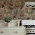 Deep Sea, Oyster Mural Wallpaper - room preview 05