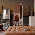 Golden Bridge Silhouette, Mural Wallpaper - room preview 05