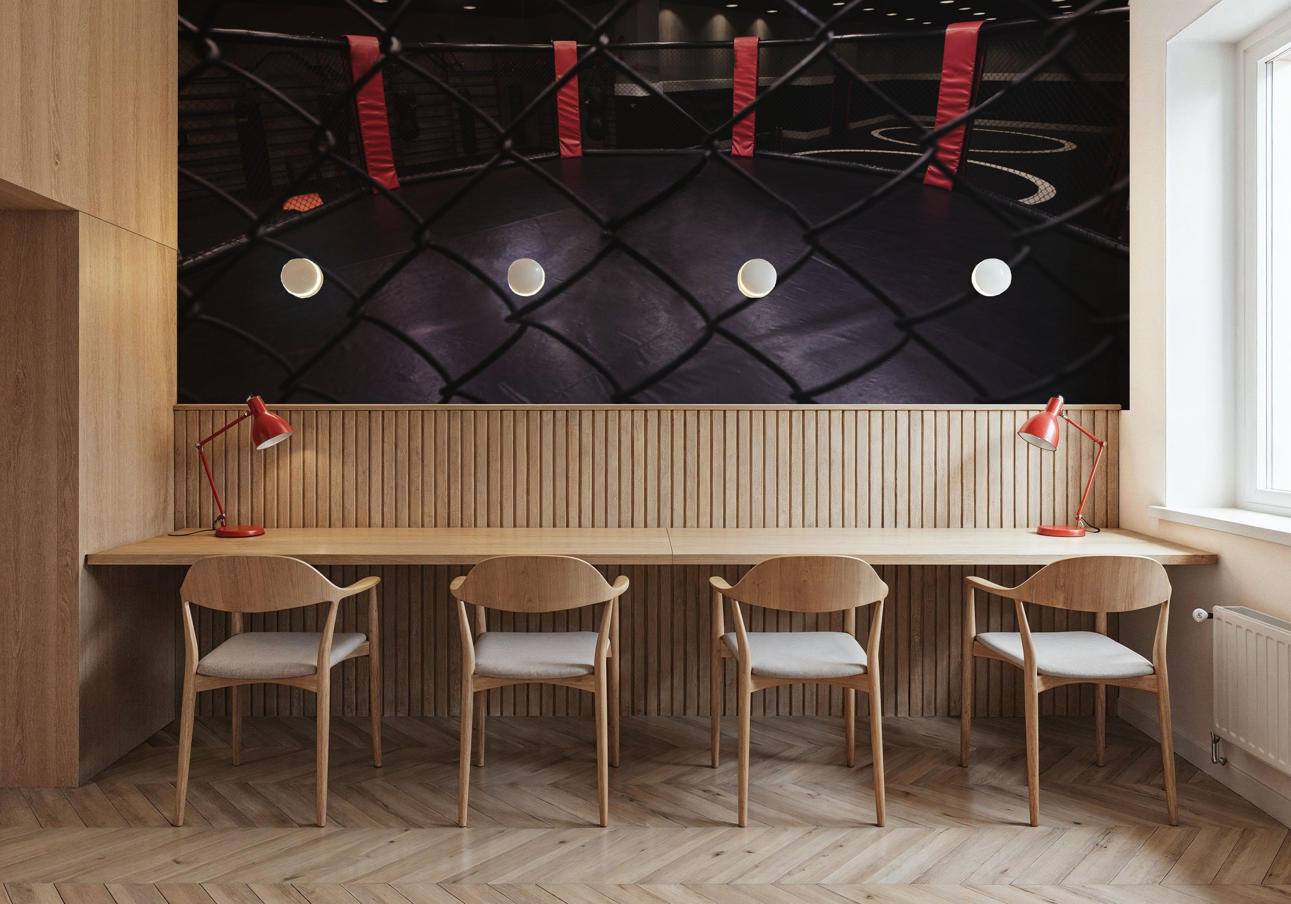 Mixed Martial Arts Mural Wallpaper