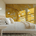 White Cherry Blossoms I Mural Wallpaper - room preview 05