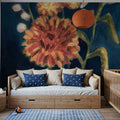 Autumn Blooms V Mural Wallpaper - room preview 05