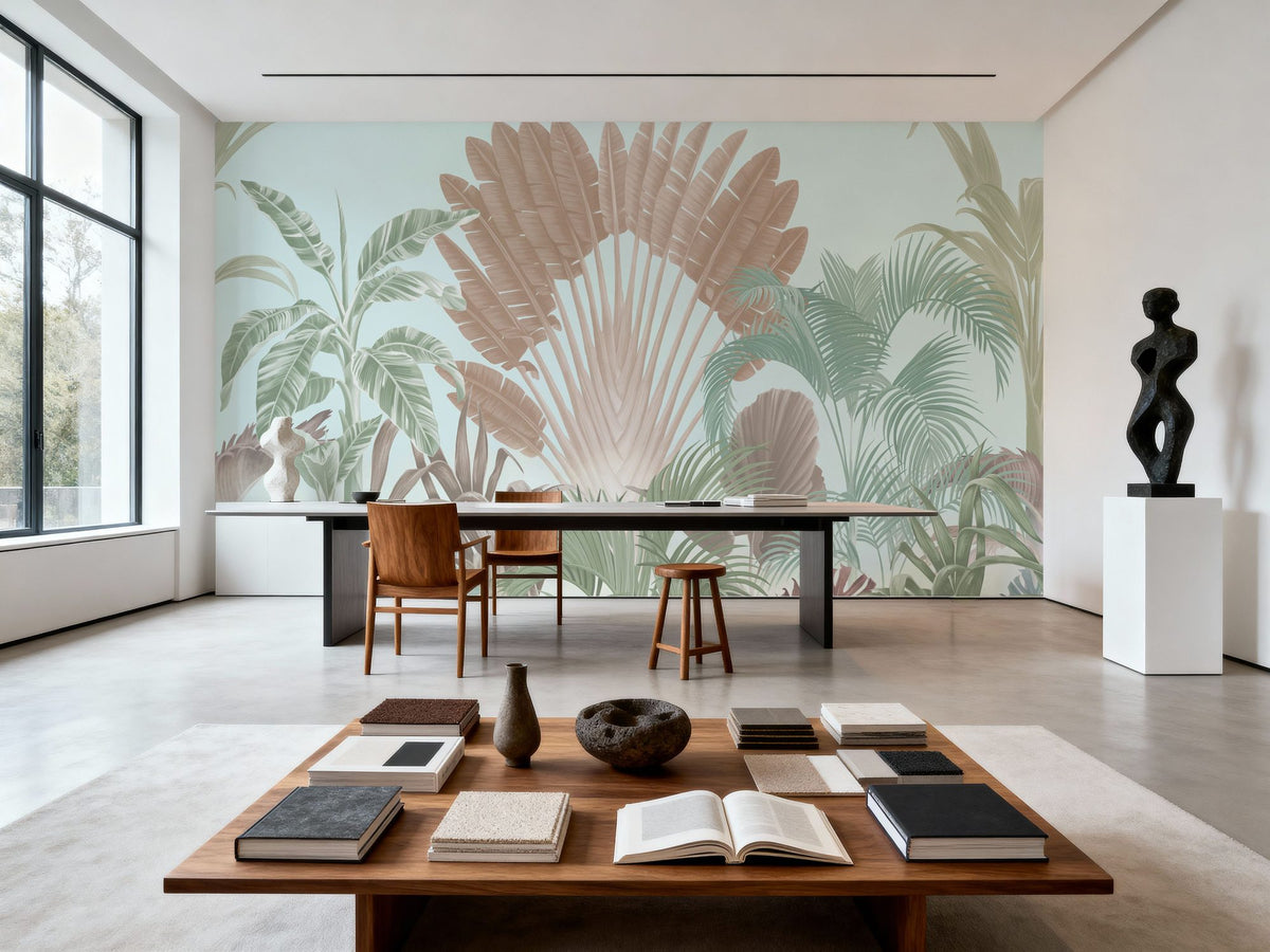 Tropical Crown, Sky Mural Wallpaper - room preview 05