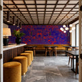 Scandi Flower II Mural Wallpaper - room preview 05