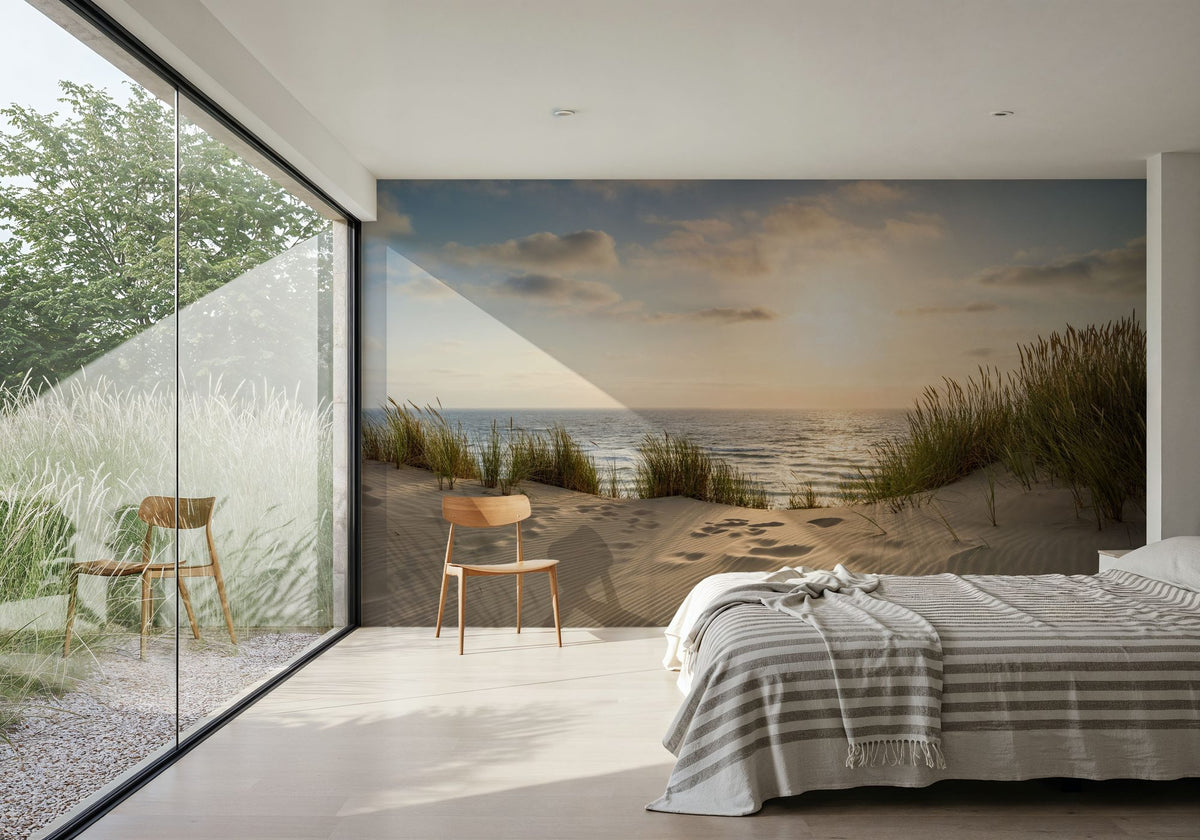 Dune Beach Mural Wallpaper - room preview 05