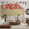 You Pick Apples Mural Wallpaper - room preview 05