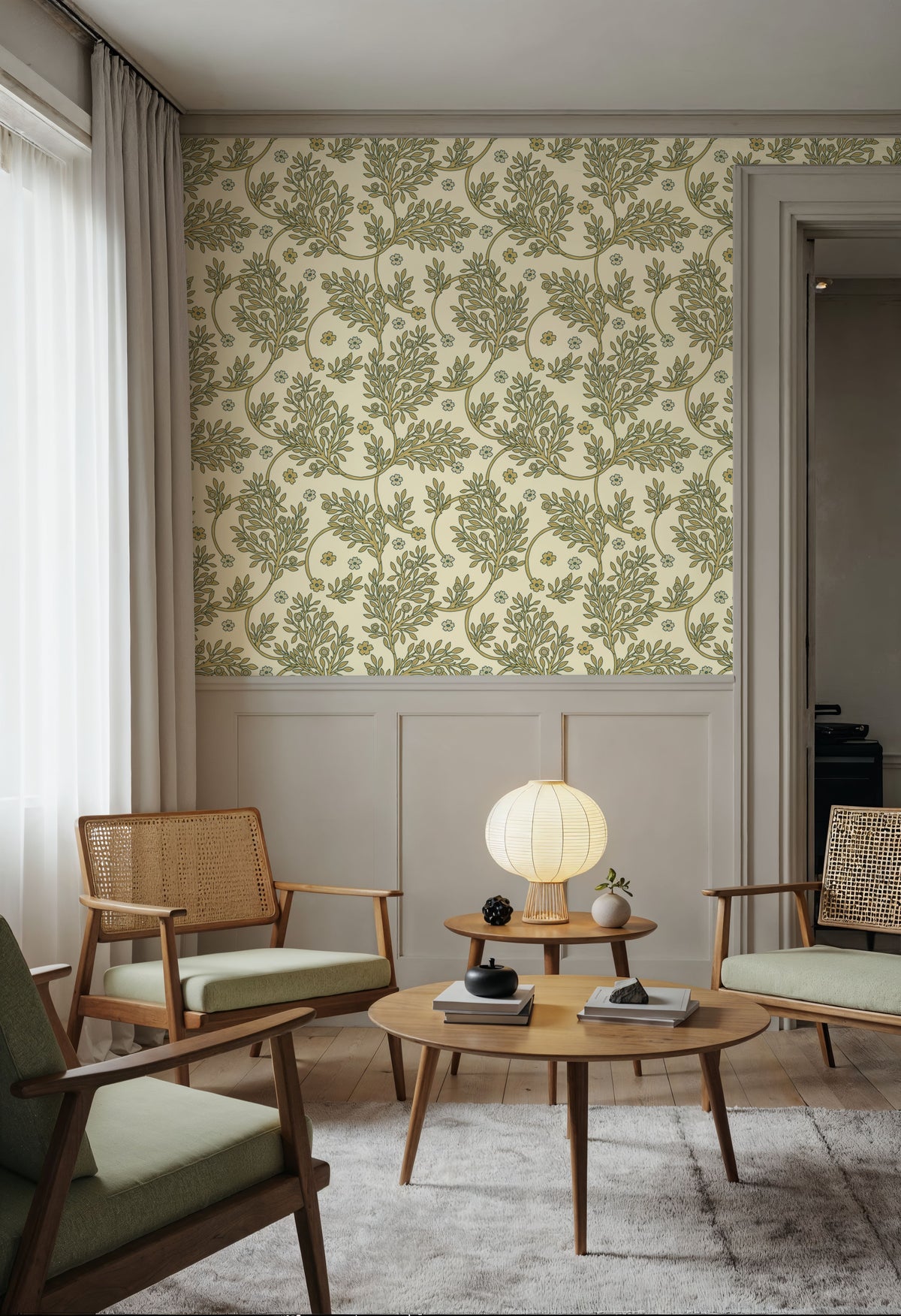 Apple Blossom Mural Wallpaper - room preview 05