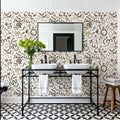 Pop Letter Marks, Coffee Mural Wallpaper - room preview 05