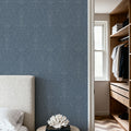 Ludovici Pattern; Middle Blue Mural Wallpaper - room preview 05