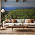 Coastal Wildflower Path Mural Wallpaper - room preview 05