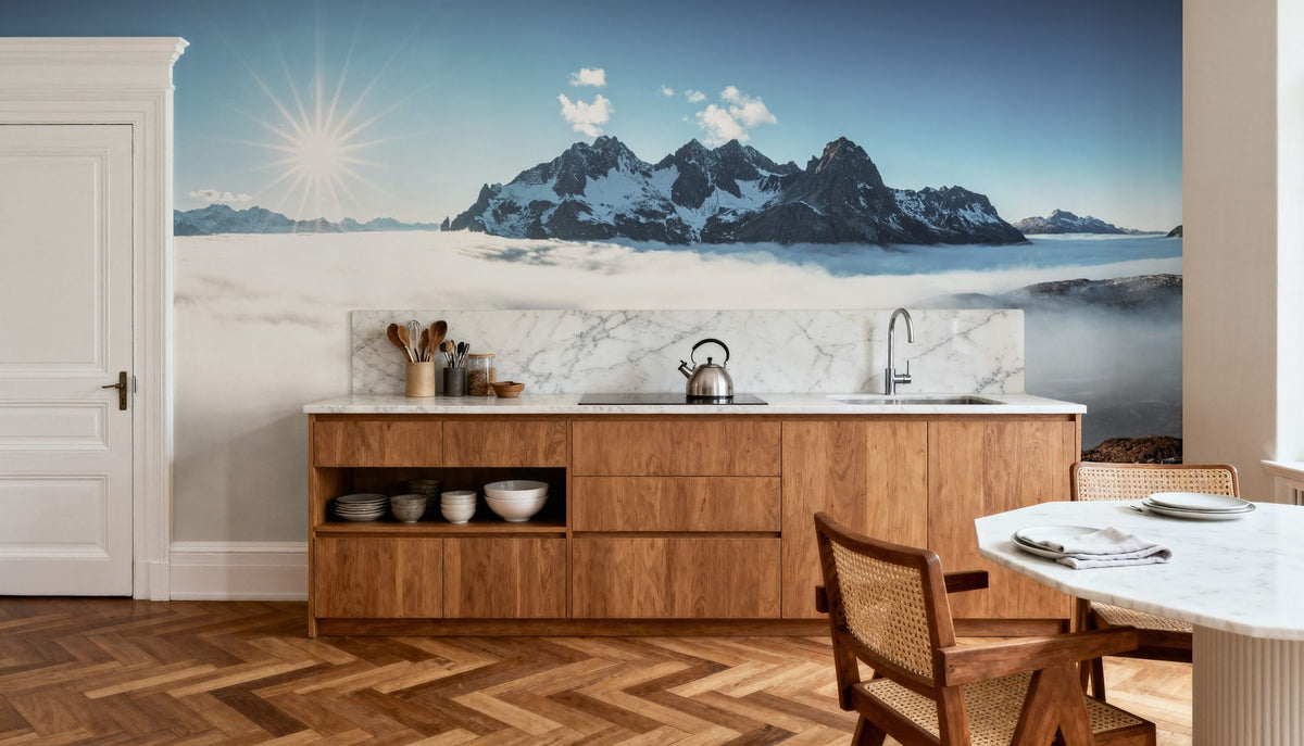 Arlberg Fall Mural Wallpaper - room preview 05
