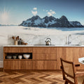 Arlberg Fall Mural Wallpaper - room preview 05