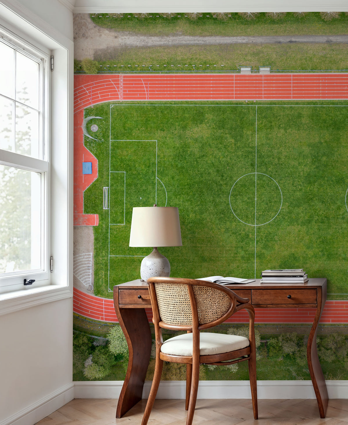 Track and Field Mural Wallpaper - room preview 05