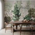 Taiga Trees Mural Wallpaper - room preview 05