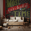 Holiday Talk Color I Mural Wallpaper - room preview 05