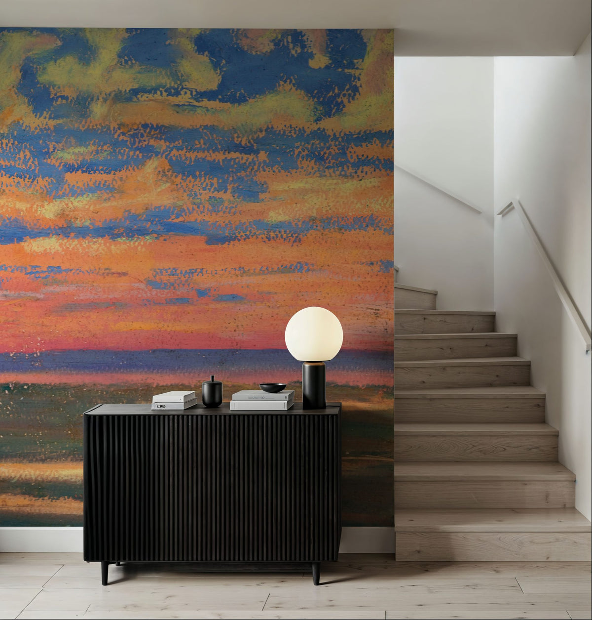 Brilliant Sunset Mural Wallpaper - room preview 05