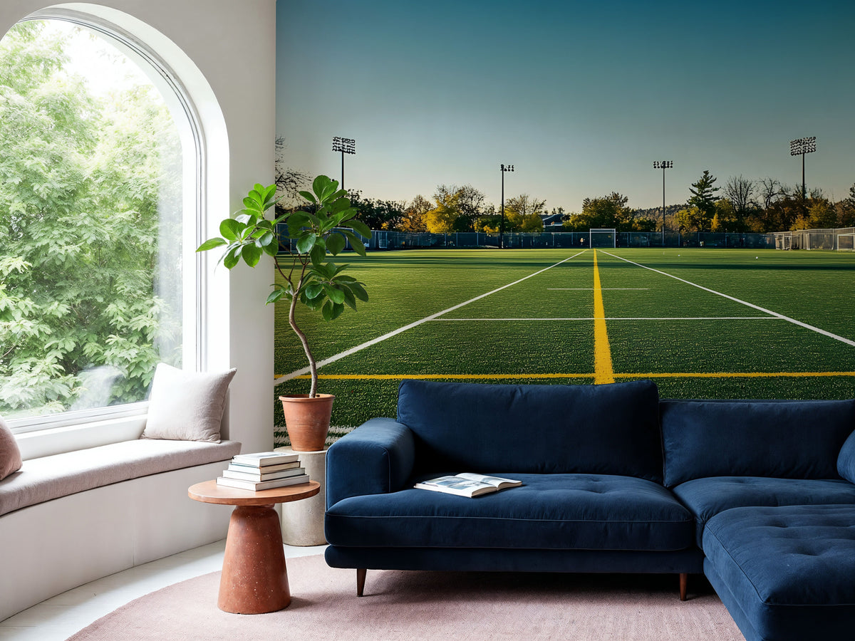 Lacrosse Ready Mural Wallpaper - room preview 05