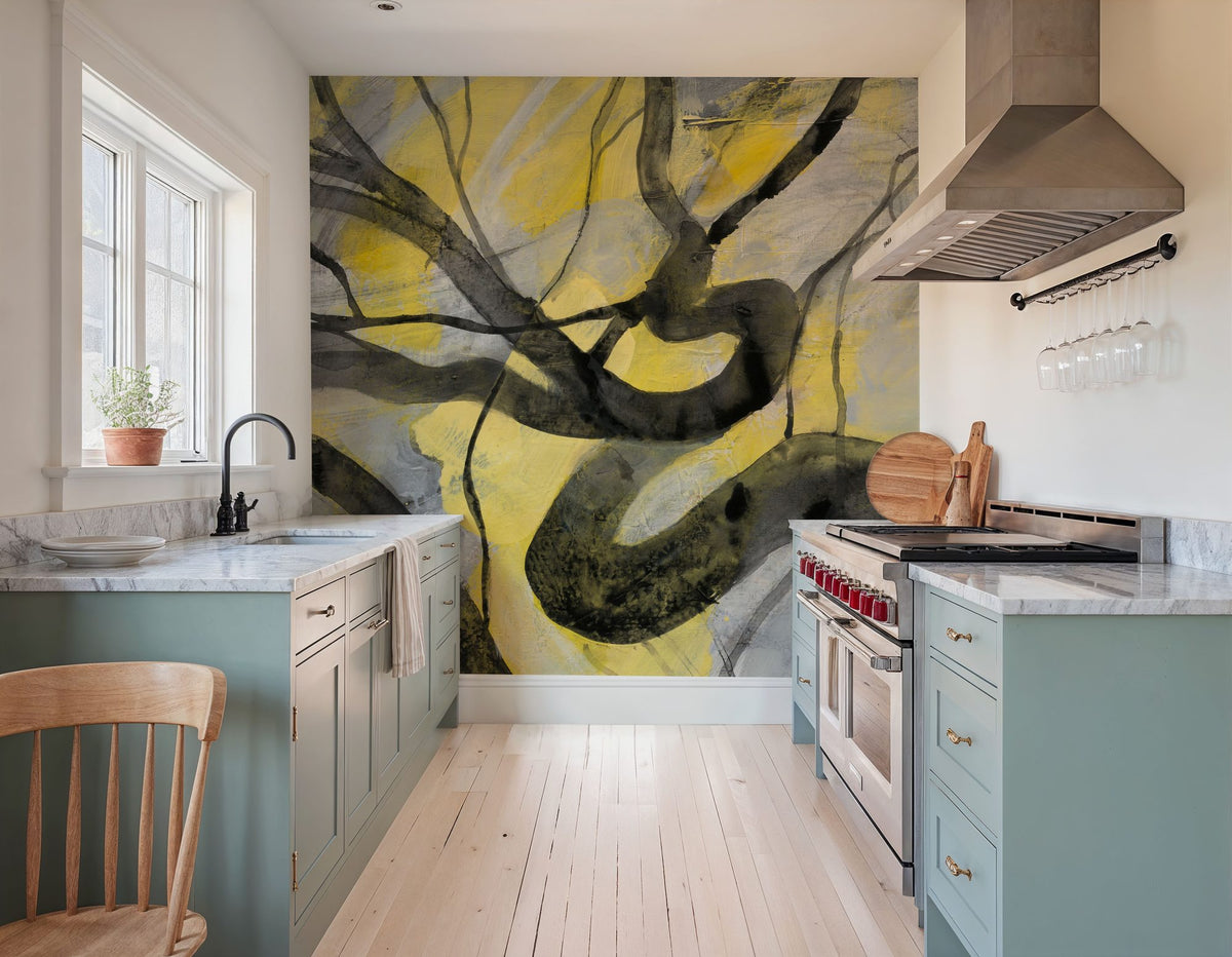 Twisted Trees Mural Wallpaper - room preview 05