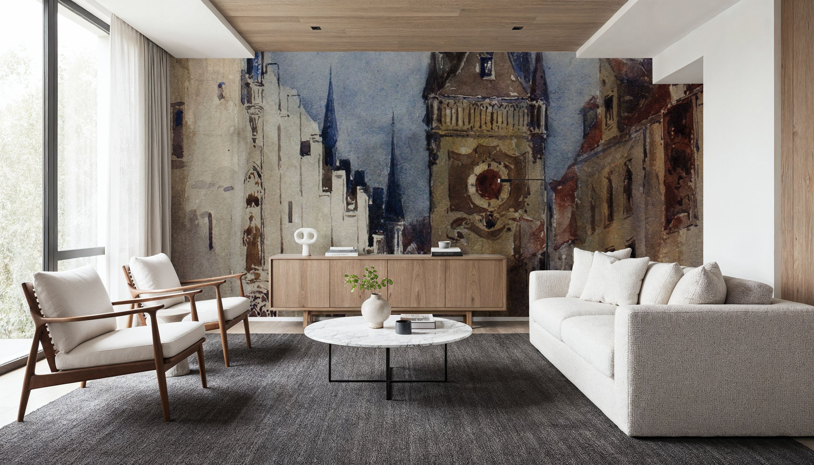 Paris 1900 Mural Wallpaper