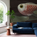 Lily Pond Koi Mural Wallpaper - room preview 05