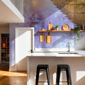 Glacial Leaf Mural Wallpaper - room preview 05