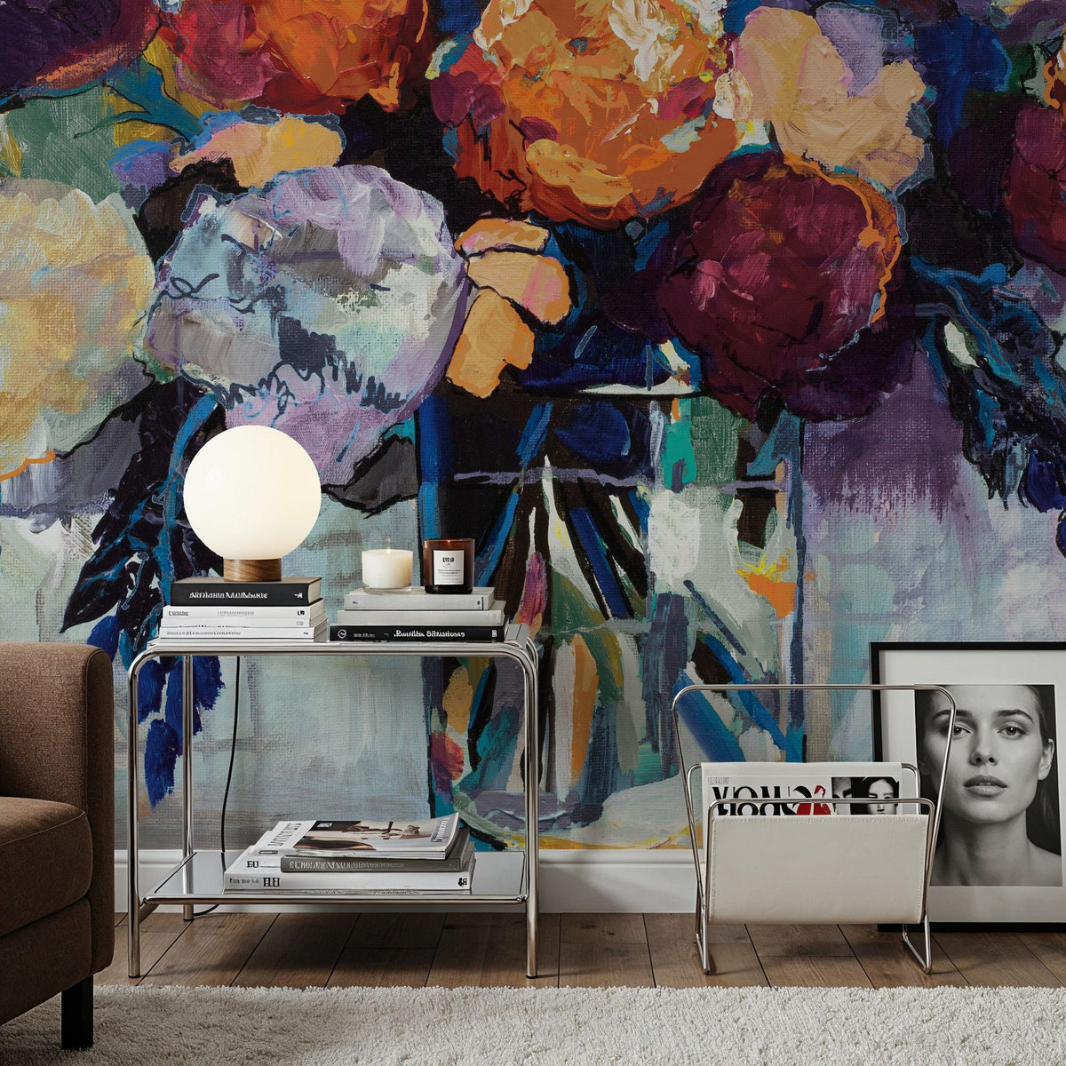 Birthday Celebration Autumn Mural Wallpaper - room preview 05