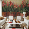 Pattys Tulips Mural Wallpaper - room preview 05