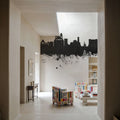 Marseille France Skyline Black & White Mural Wallpaper - room preview 05