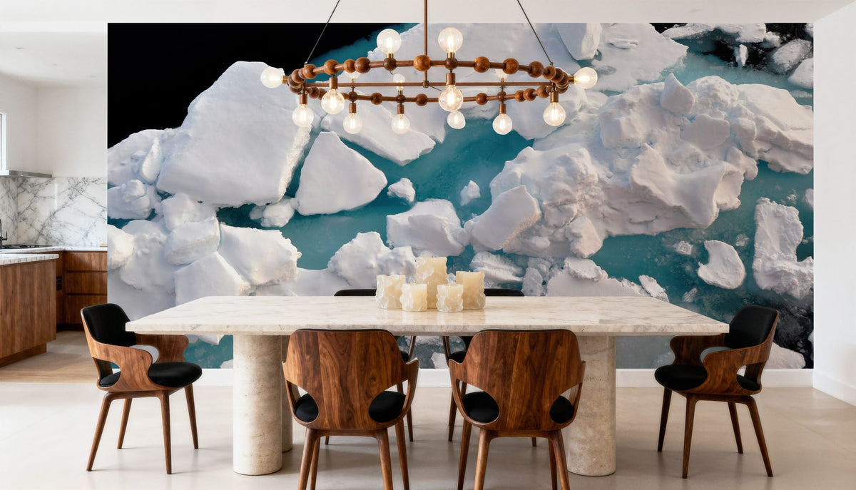 Artic Ocean Mural Wallpaper - room preview 05