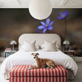 Hepatica Blooming Mural Wallpaper - room preview 05