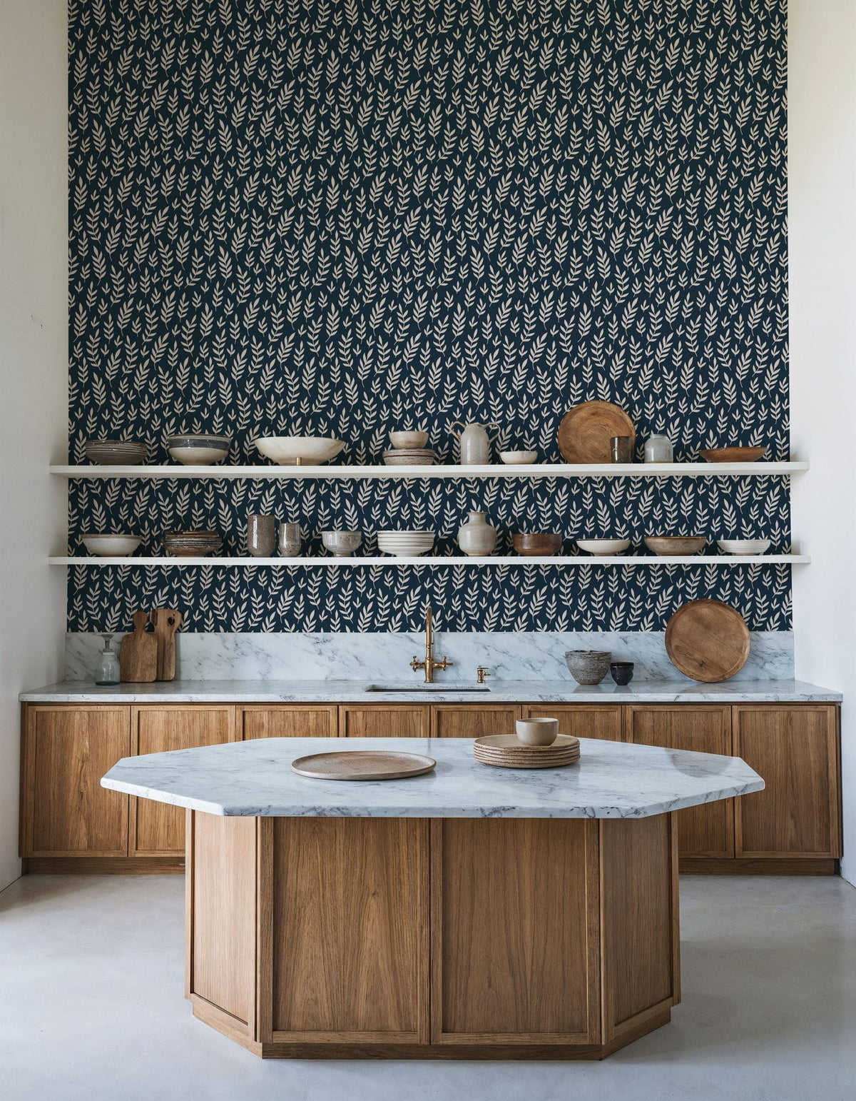 Foliage of Dashwood Mural Wallpaper - room preview 05