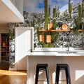 Snowy Desert Cactai Mural Wallpaper - room preview 05