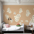 Birds Flying High, Peach Mural Wallpaper - room preview 05