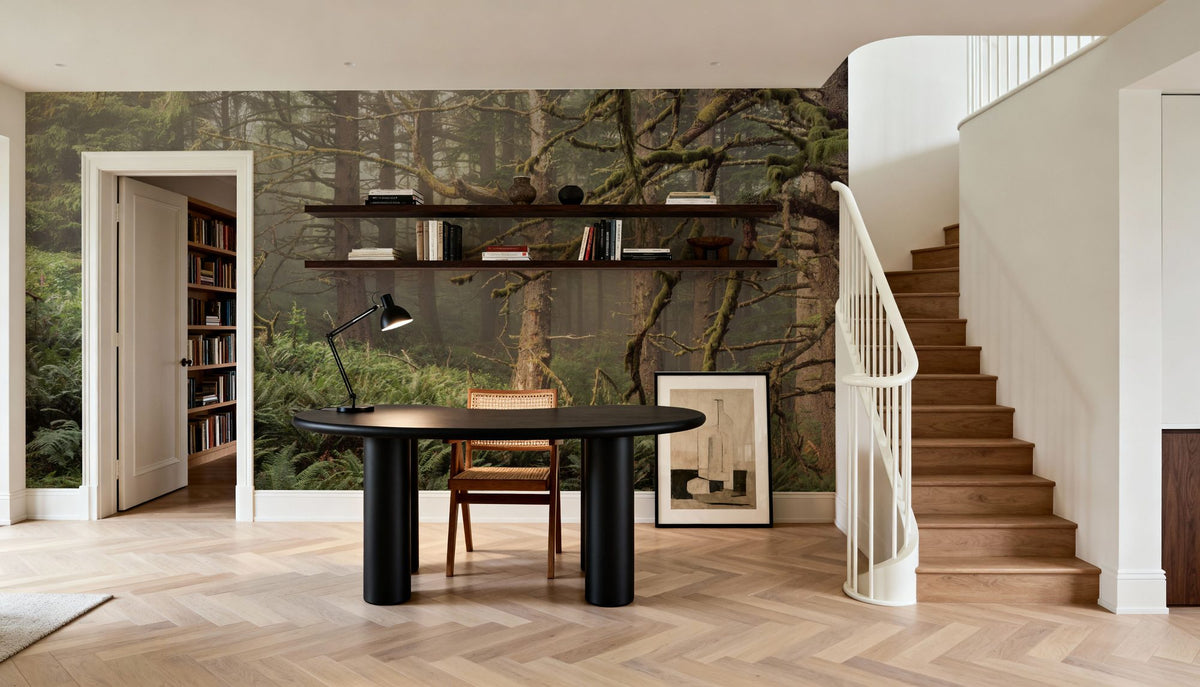Enchanted Moss Mural Wallpaper - room preview 05