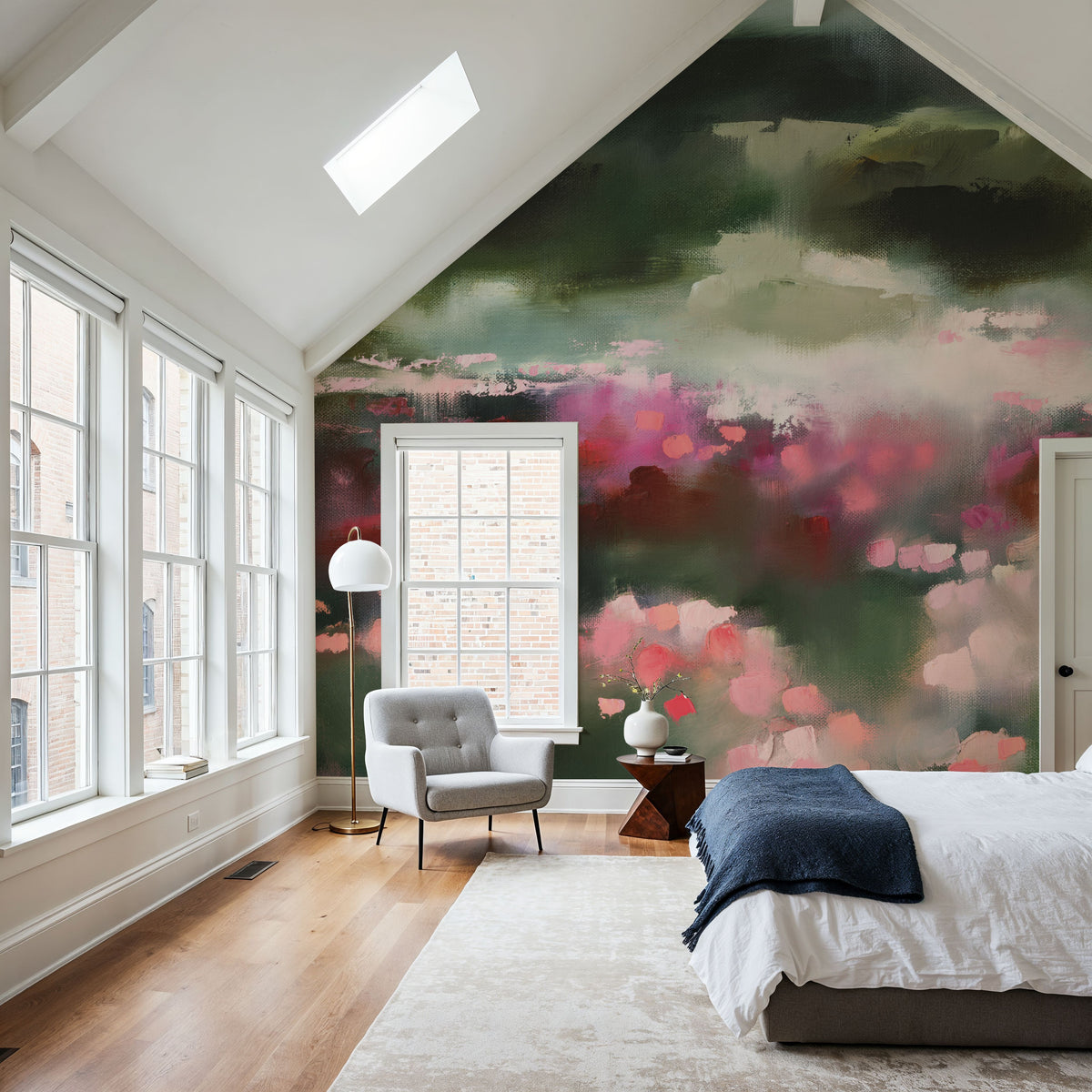The Rose Garden Mural Wallpaper - room preview 05