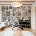 Parrots Study Mural Wallpaper - room preview 05
