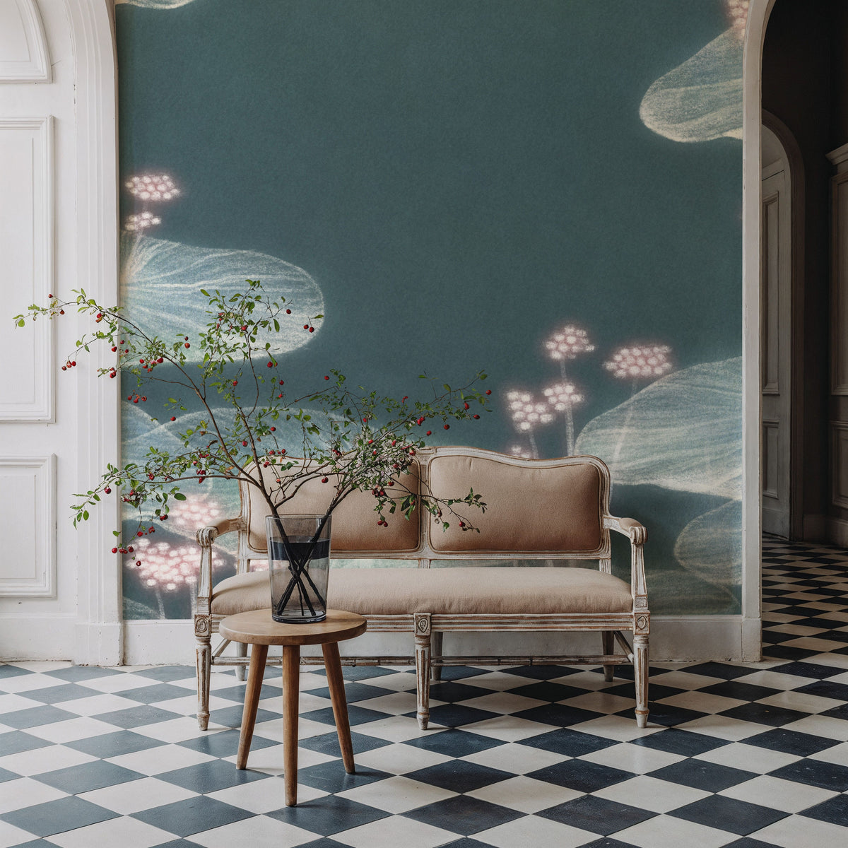 Botanical Dream Mural Wallpaper - room preview 05