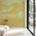 Mediterranean Pine Landscape, Citrus Mural Wallpaper - room preview 05