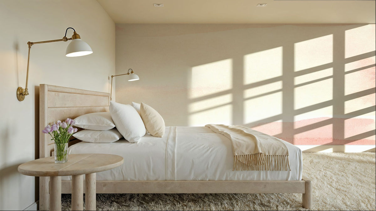 Pink Sunset II Mural Wallpaper - room preview 05