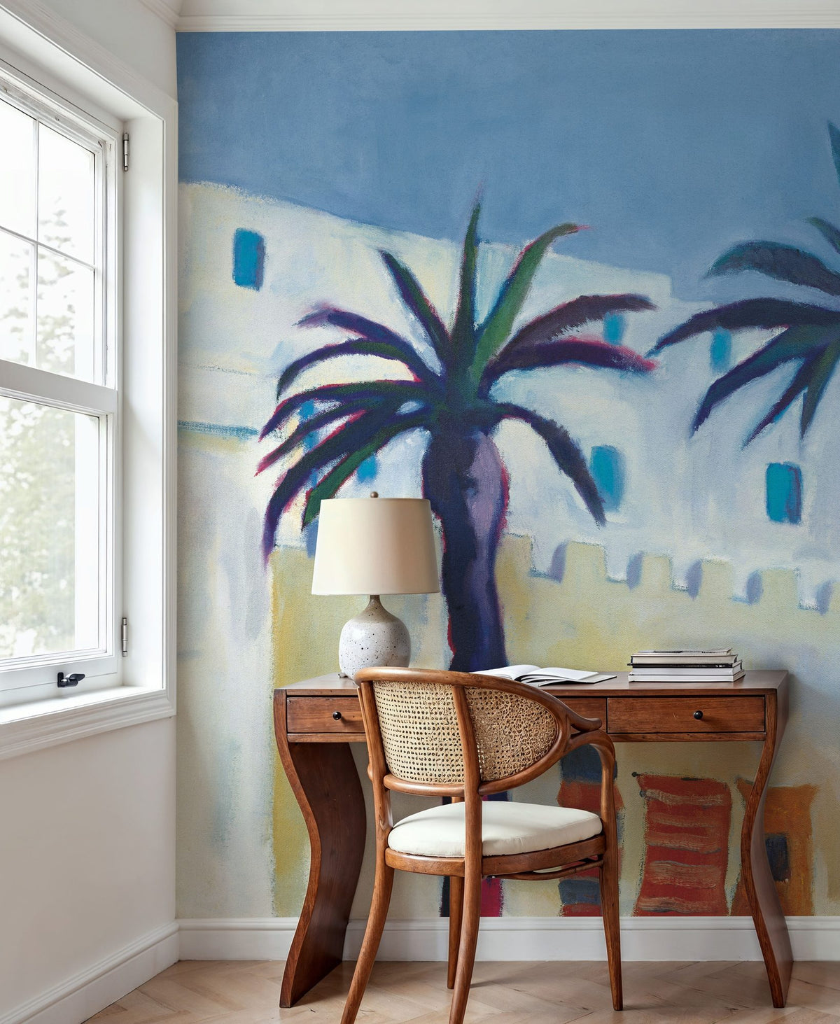 Palm Trees and Rugs Mural Wallpaper - room preview 05