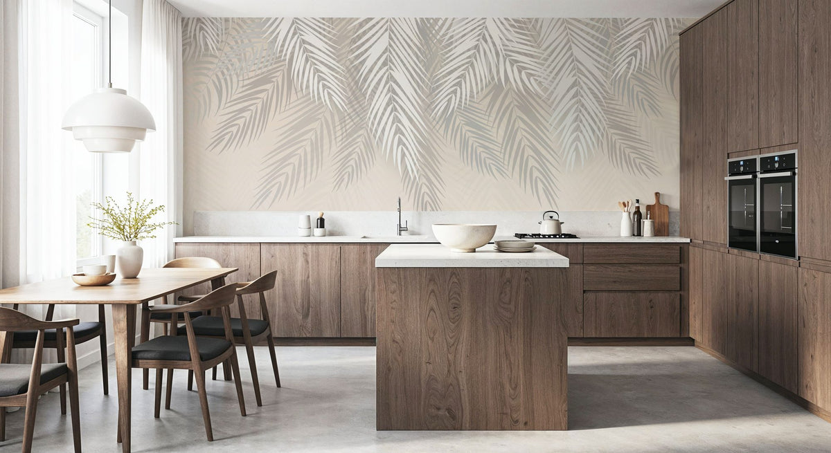 Slow Winter Pine Mural Wallpaper - room preview 05
