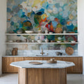 Dot Loop Mural Wallpaper - room preview 05