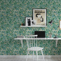 Floral Blossom Juniper Mural Wallpaper - room preview 05