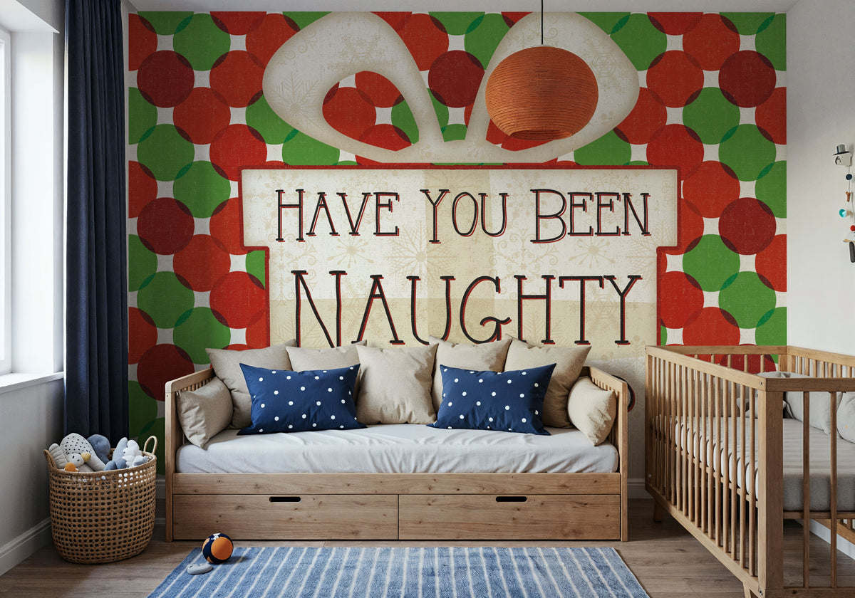 Festive Thoughts II Mural Wallpaper - room preview 05