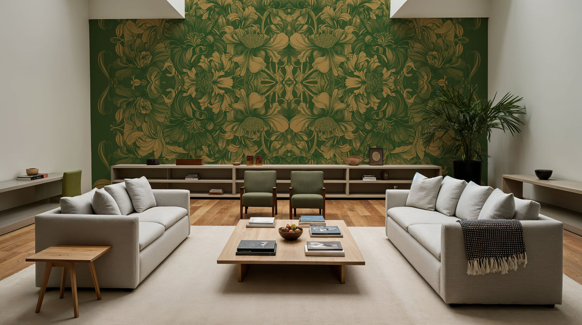 Scandi Flower Ceiling III Mural Wallpaper - room preview 05