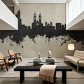 Wintherthur Switzerland Skyline Concrete Mural Wallpaper - room preview 05