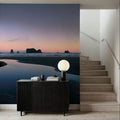 Tidal Pool Sunsets Mural Wallpaper - room preview 05