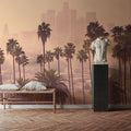 LA Palm Trees Mural Wallpaper - room preview 05