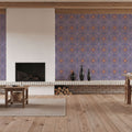 Textile Mosaic Mural Wallpaper - room preview 05