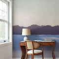 White Cloudy Sands Mural Wallpaper - room preview 05