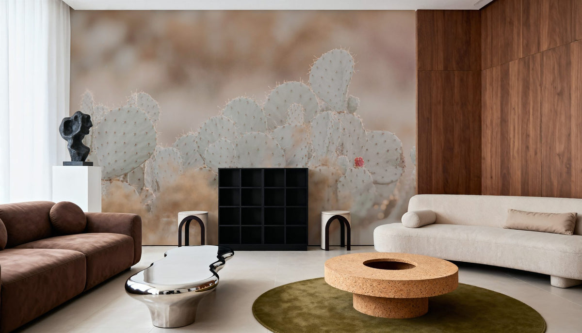 Cactus Sunset Mural Wallpaper - room preview 05